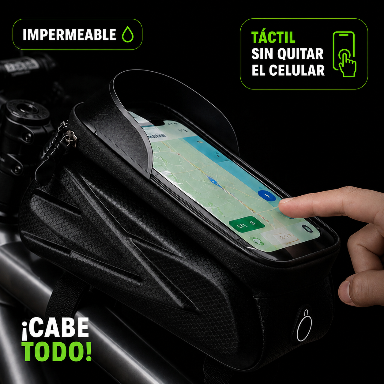 Bolsa de cuadro para Bicicleta + Regalo