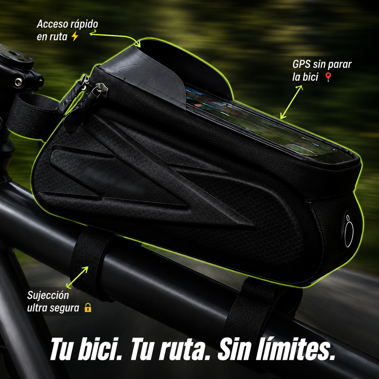Bolsa de cuadro para Bicicleta + Regalo